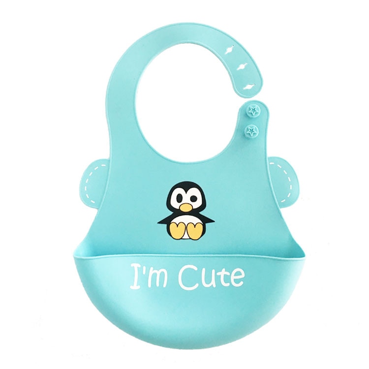 Bib Silicone Feeding Baby Cover